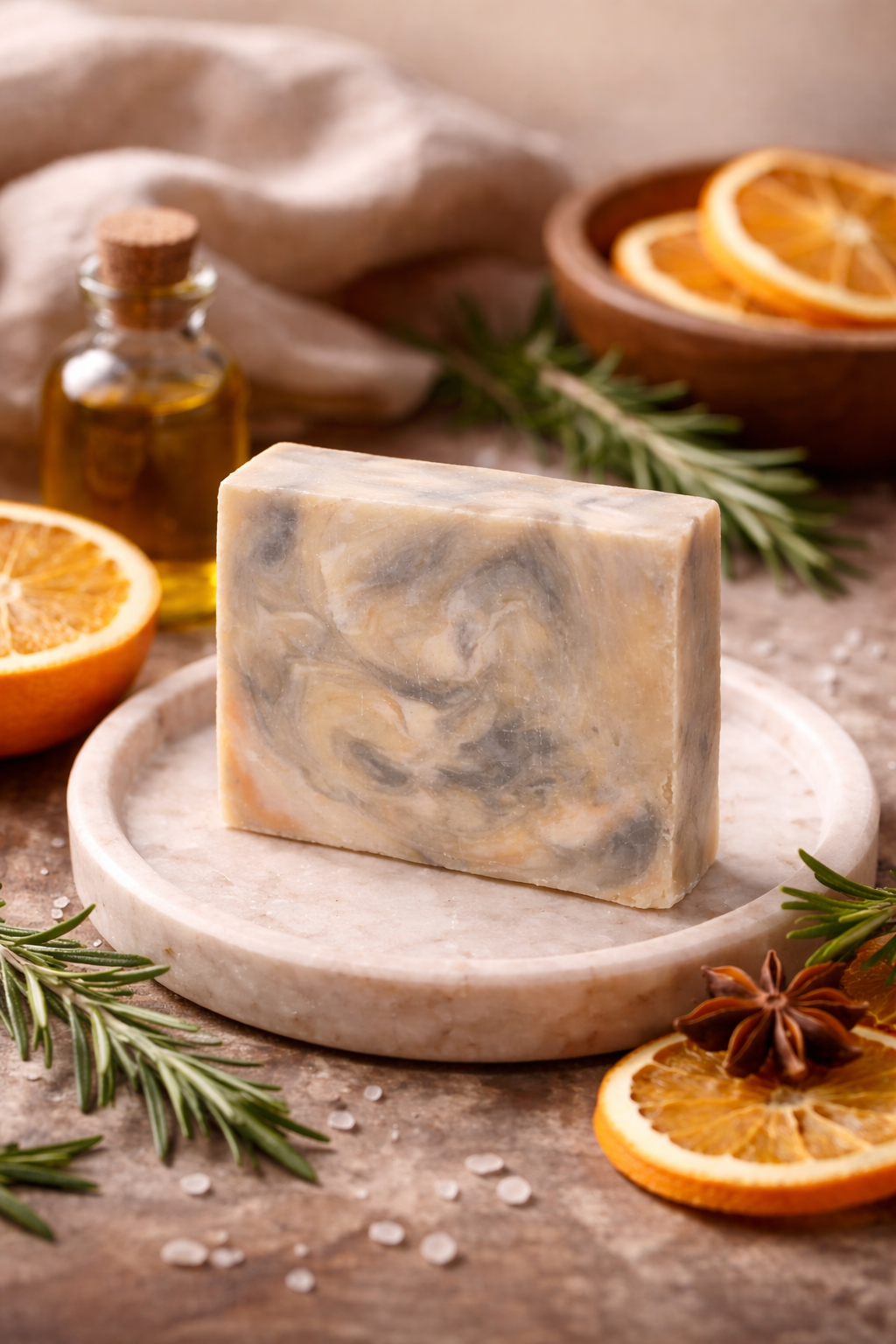 Chocolate, Orange & Coconut – Handcrafted Artisan Soap