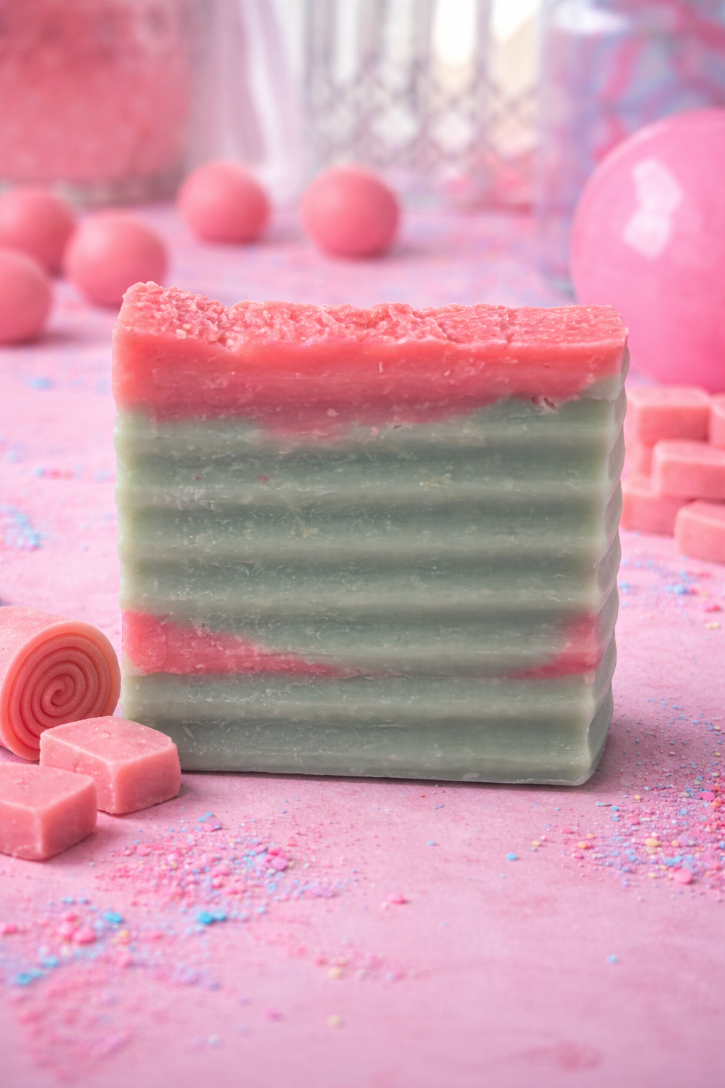 Bubble Gum Artisan Soap | Handcrafted Cold Process Bar